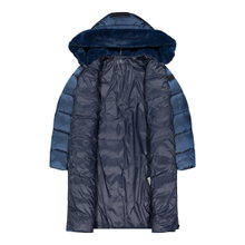 CMP Winter Coat Fix Hood (Shiny Effect, Warm) Ink Blue Women